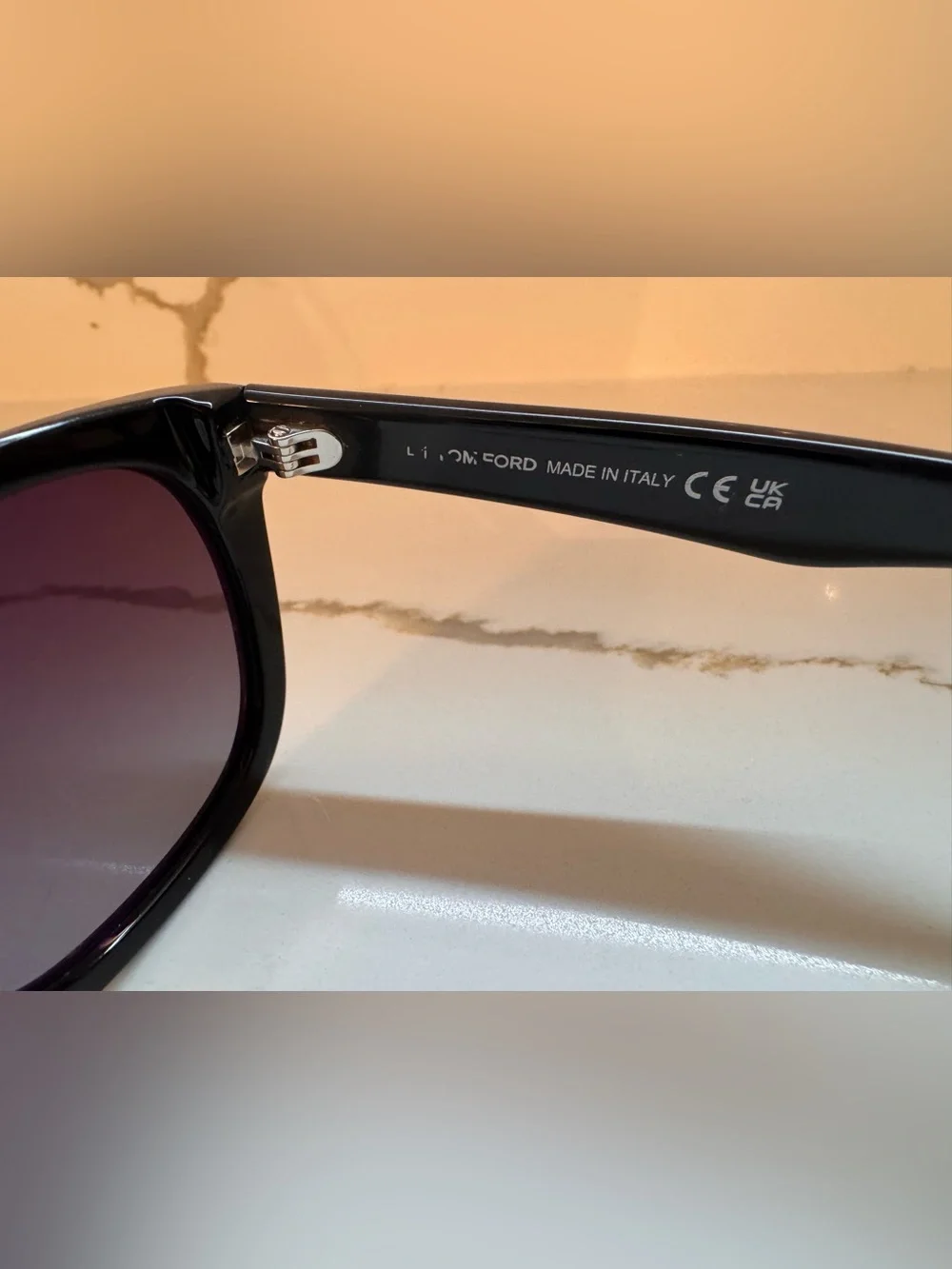 🕶️ Tom Ford Kendel TF1076 Square Sunglasses Black